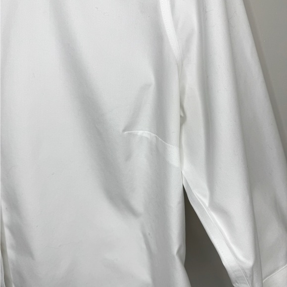 Chico’s No Iron Cotton Blend Stain Shield Tunic Shirt Blouse Size 2 (Large) - Picture 4 of 7